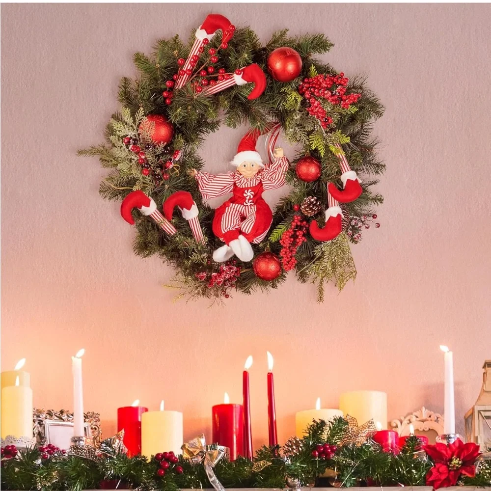 6pcs Christmas Elf Leg Picks 13-Inch
